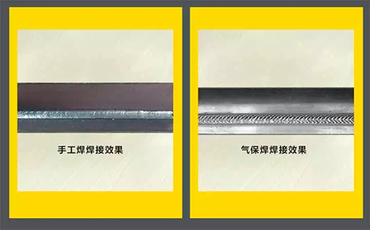 米乐m6易游NB 251III焊机焊接效果